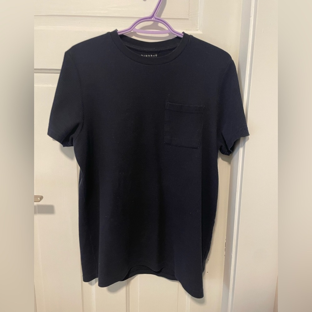 Primary Navy Tee with Pocket (size M)